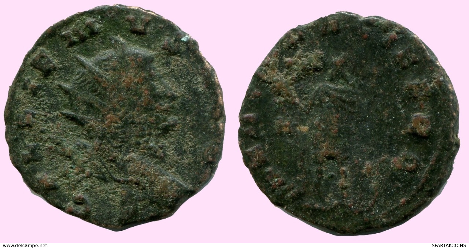 GALLIENUS ROMAN EMPIRE Follis Antique Pièce #ANC12209.12.F.A - The Military Crisis (235 AD To 284 AD)