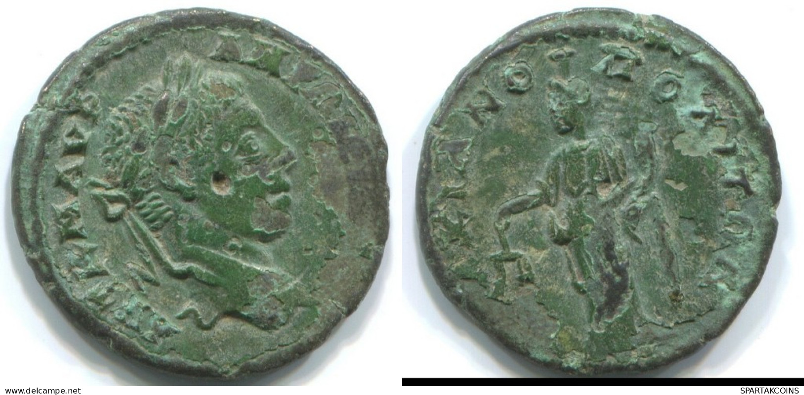 RÖMISCHE PROVINZMÜNZE Roman Provincial Ancient Coin 3.3g/19mm #ANT1340.31.D.A - Provinces Et Ateliers