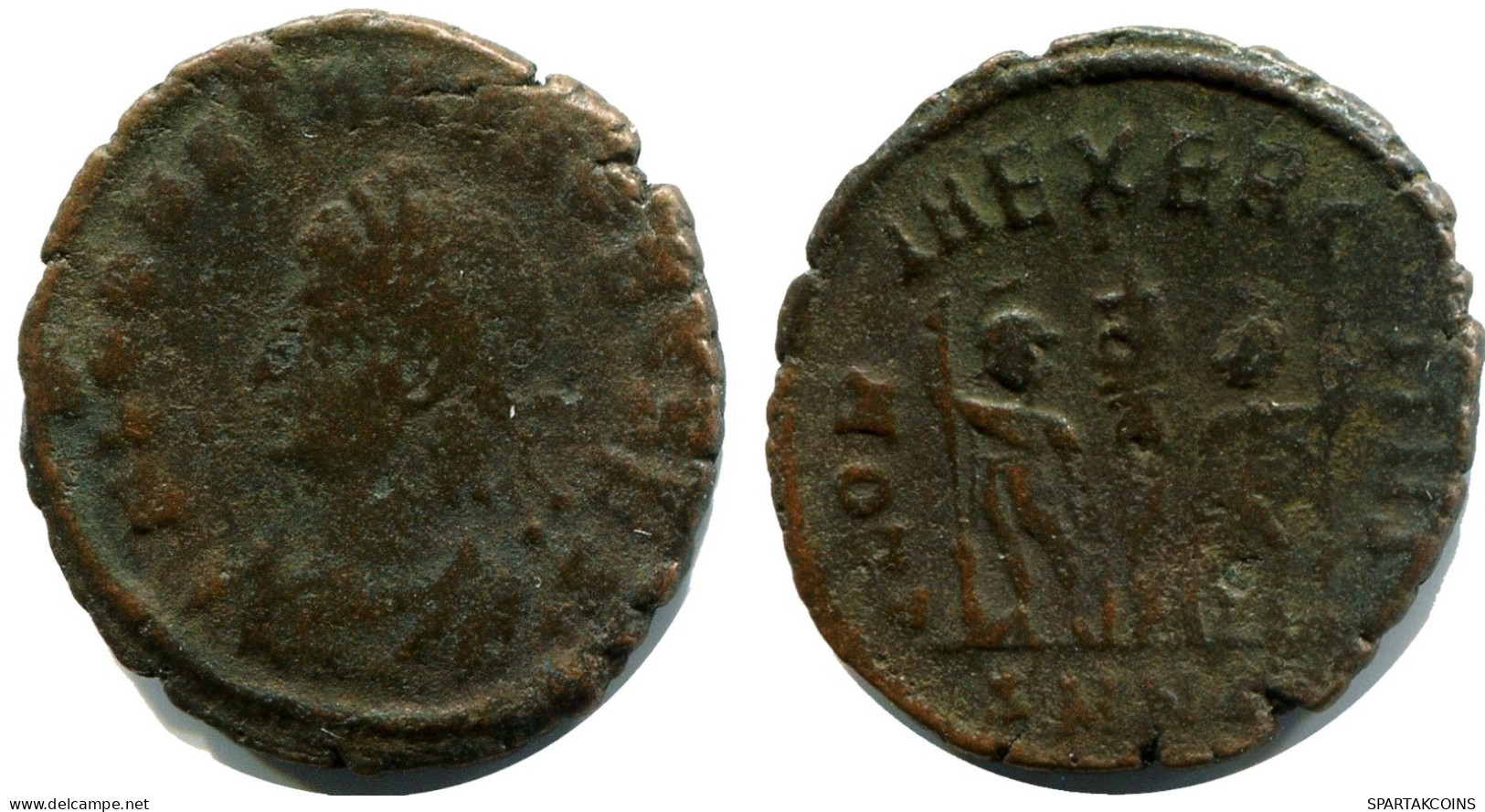 CONSTANS MINTED IN NICOMEDIA FROM THE ROYAL ONTARIO MUSEUM #ANC11716.14.E.A - The Christian Empire (307 AD To 363 AD)