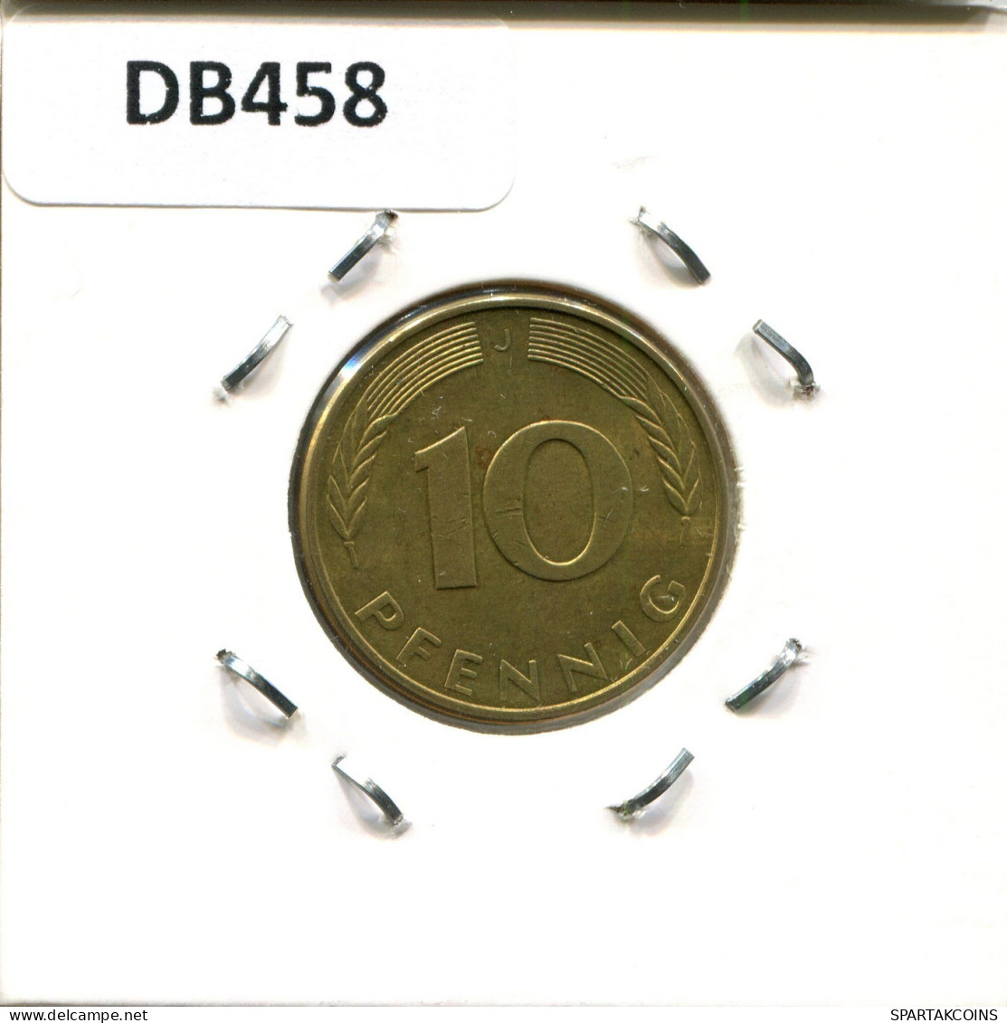 10 PFENNIG 1986 J BRD DEUTSCHLAND Münze GERMANY #DB458.D.A - 10 Pfennig