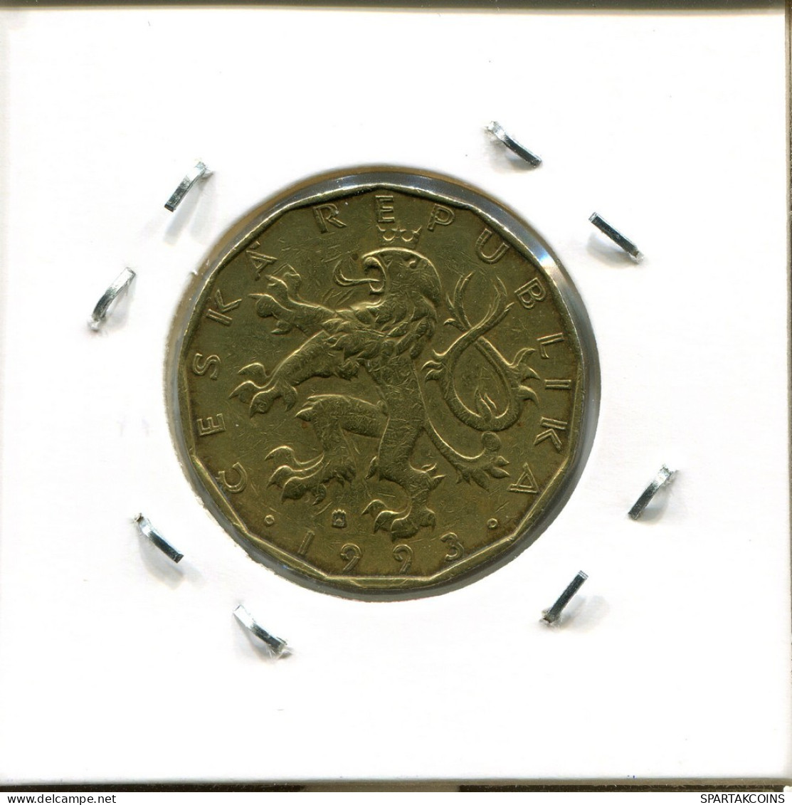 20 KORUN 1993 CZECH REPUBLIC Coin #AP783.2.U.A - Czech Republic