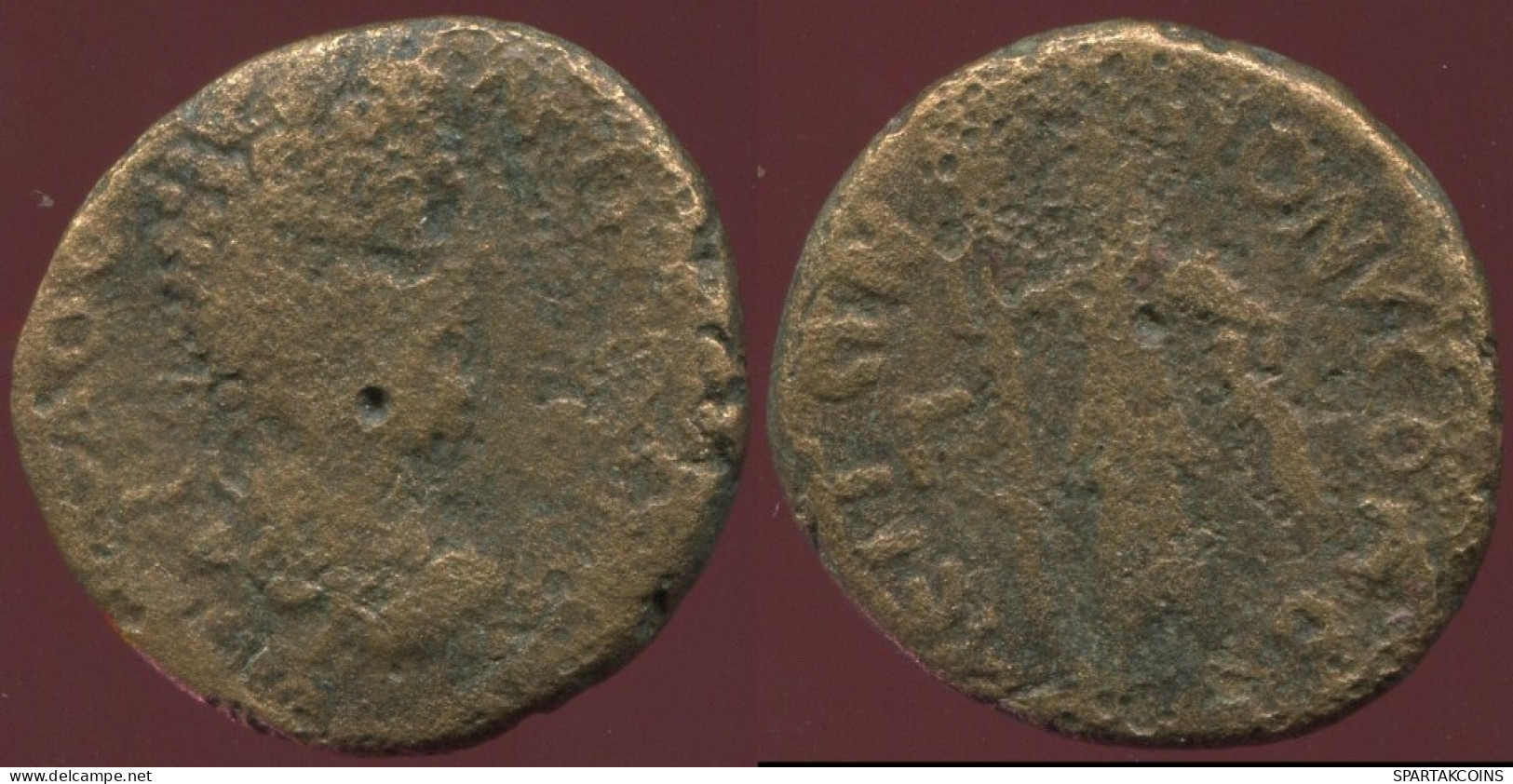 ROMAN PROVINCIAL Auténtico Original Antiguo Moneda 6.90g/22.70mm #ANT1208.19.E.A - Provinces Et Ateliers