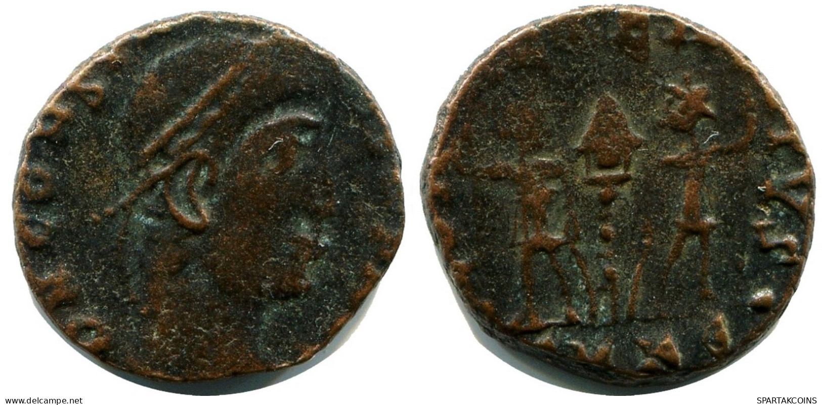 CONSTANS MINTED IN CYZICUS FROM THE ROYAL ONTARIO MUSEUM #ANC11682.14.D.A - The Christian Empire (307 AD To 363 AD)