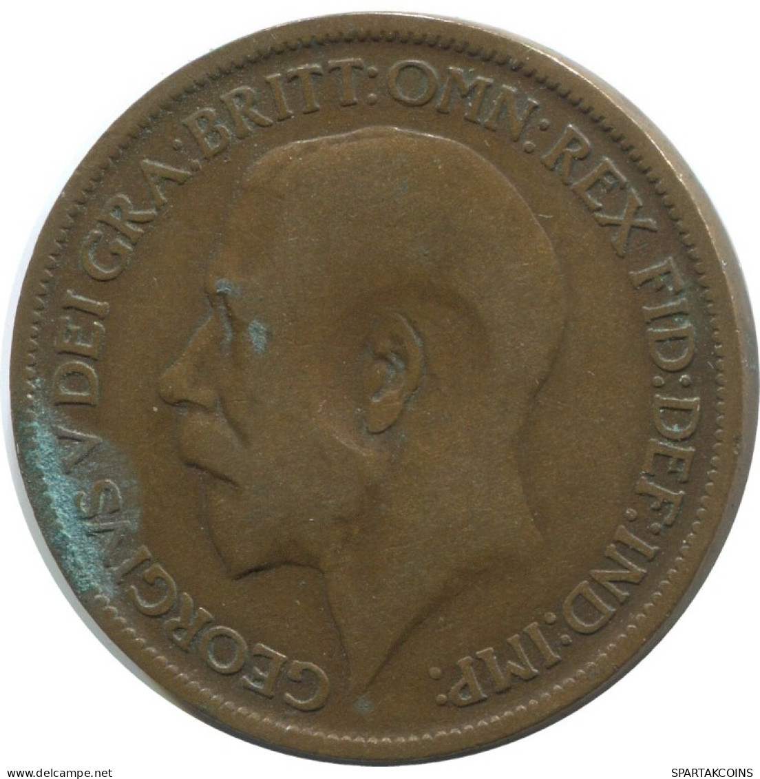 HALF PENNY 1914 UK GBAN BRETAÑA GREAT BRITAIN Moneda #AG792.1.E.A - C. 1/2 Penny