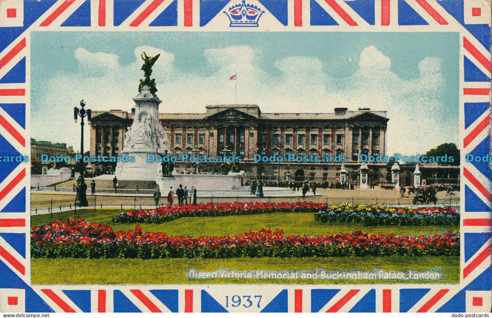 R003517 Queen Victoria Memorial And Buckingham Palace. London - Autres & Non Classés