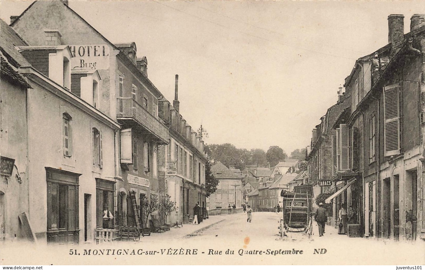 CPA Montignac Sur Vézère - Rue Du Quatre Septembre-51  L2925 - Montignac-sur-Vézère