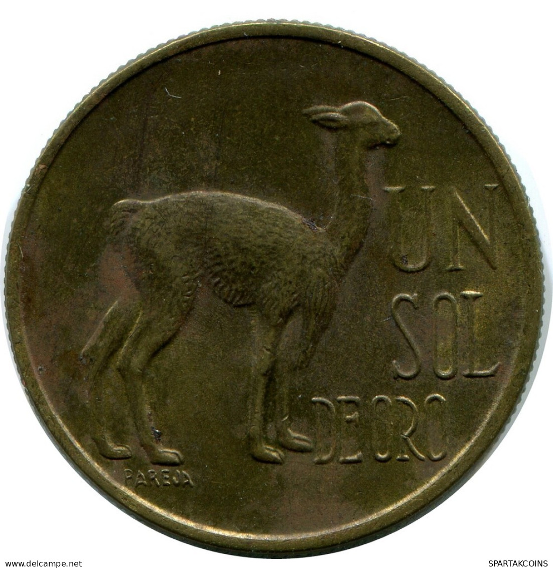 1 SOL 1974 PERU Münze #AZ081.D.A - Peru