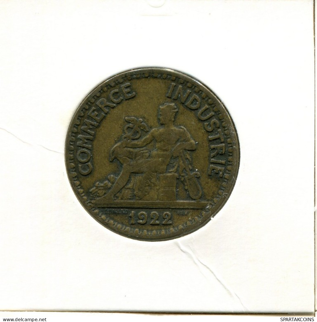 2 FRANCS 1922 FRANCE French Coin #AK682.U.A - 2 Francs