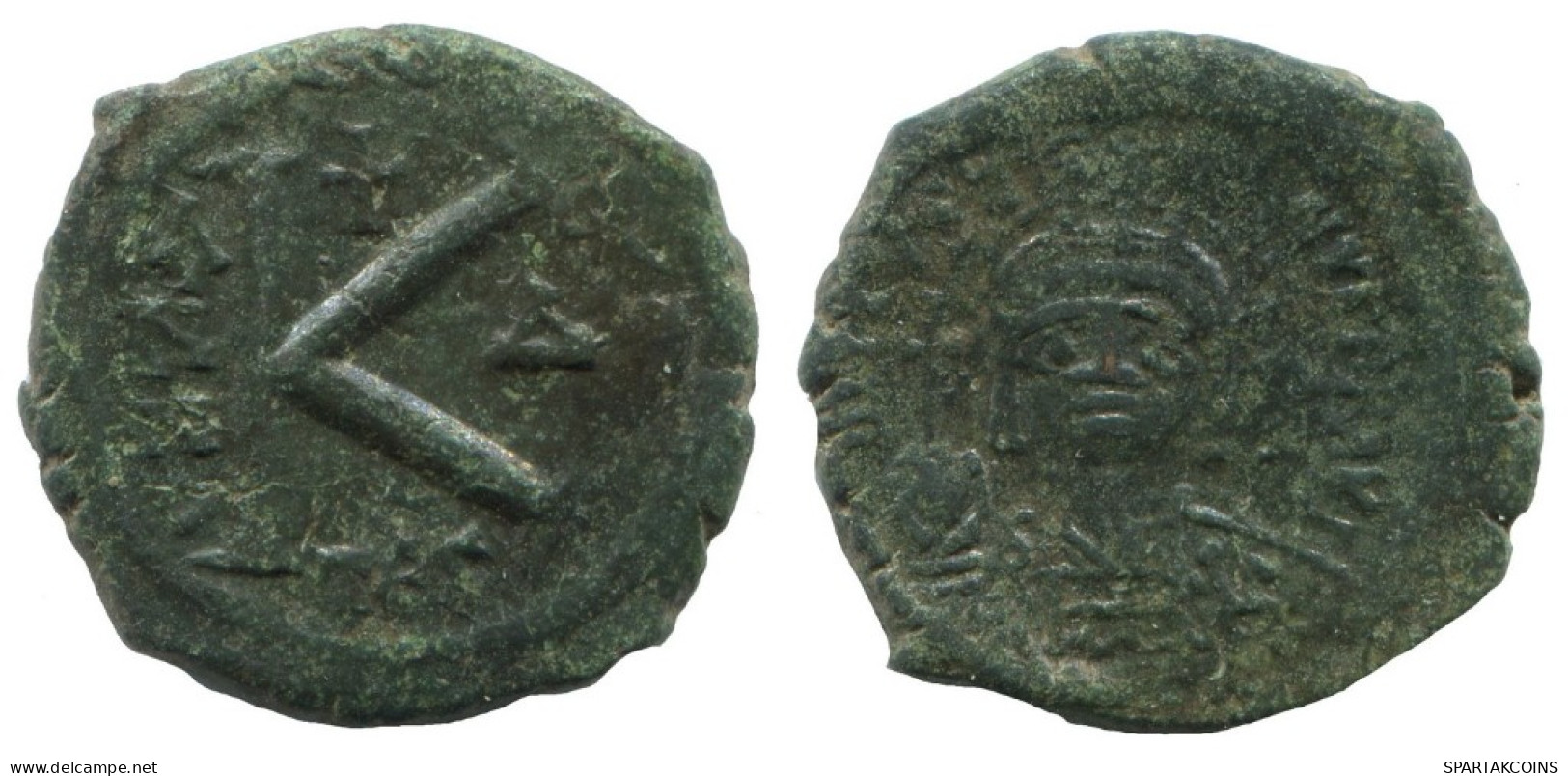 FLAVIUS PETRUS SABBATIUS 1/2 FOLLIS Ancient BYZANTINE Coin 5.6g/23m #AA539.19.U.A - Byzantinische Münzen