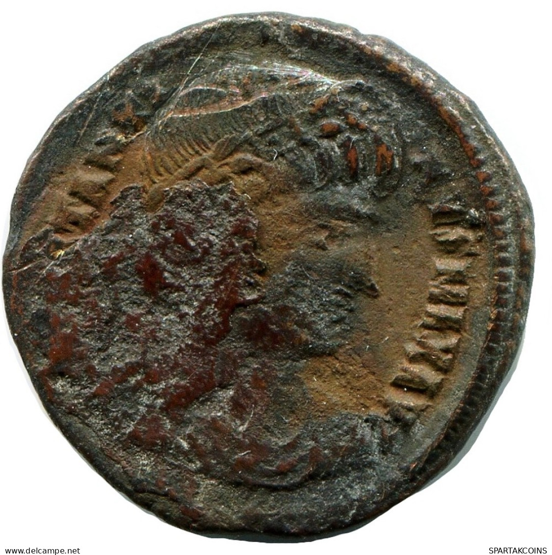 CONSTANTINE I MINTED IN CYZICUS FOUND IN IHNASYAH HOARD EGYPT #ANC10966.14.F.A - The Christian Empire (307 AD To 363 AD)