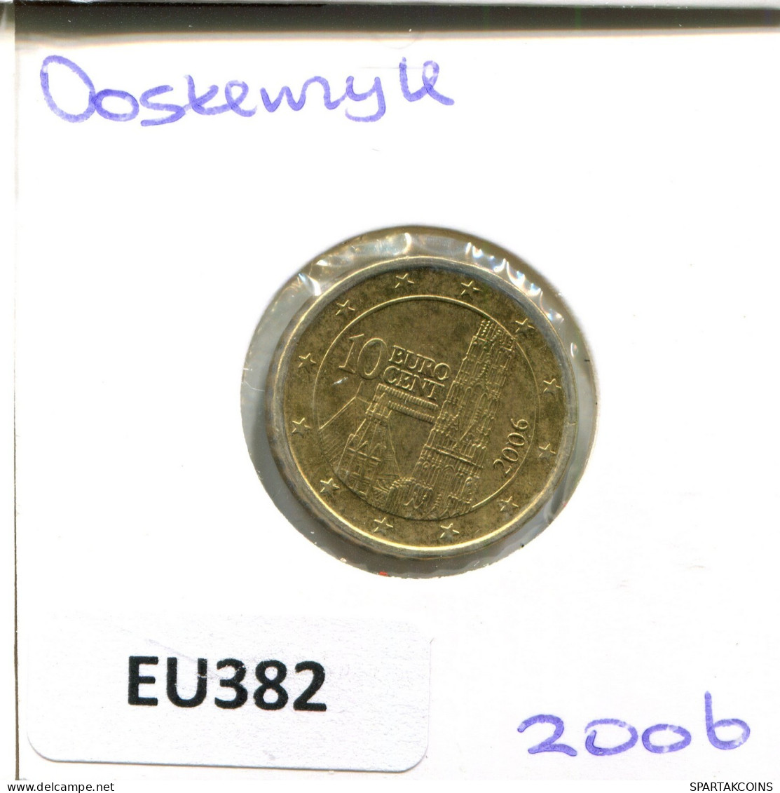 10 EURO CENTS 2006 AUSTRIA Coin #EU382.U.A - Austria