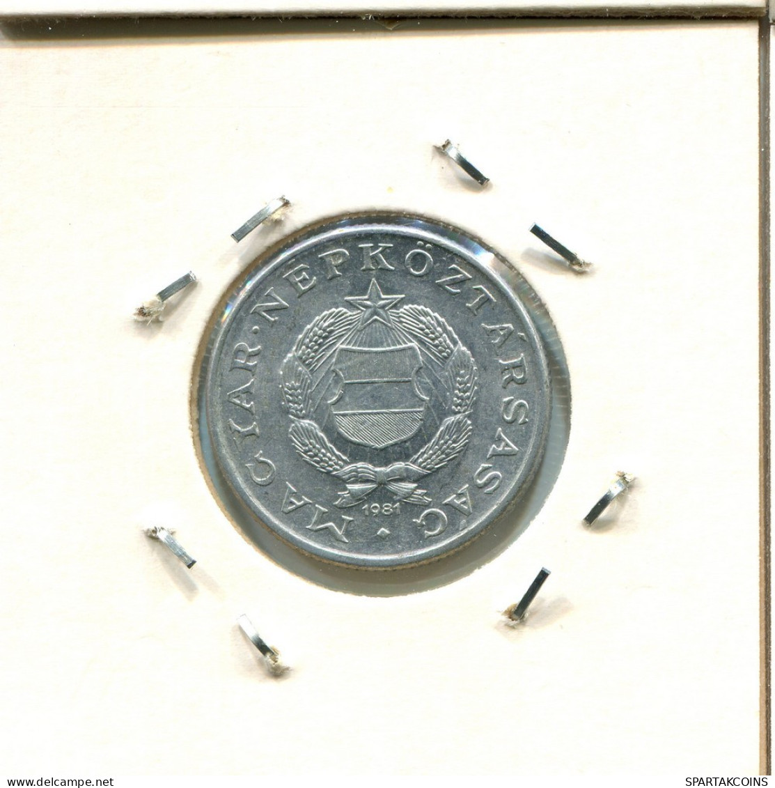 1 FORINT 1981 HUNGARY Coin #BA107.U.A - Hongrie