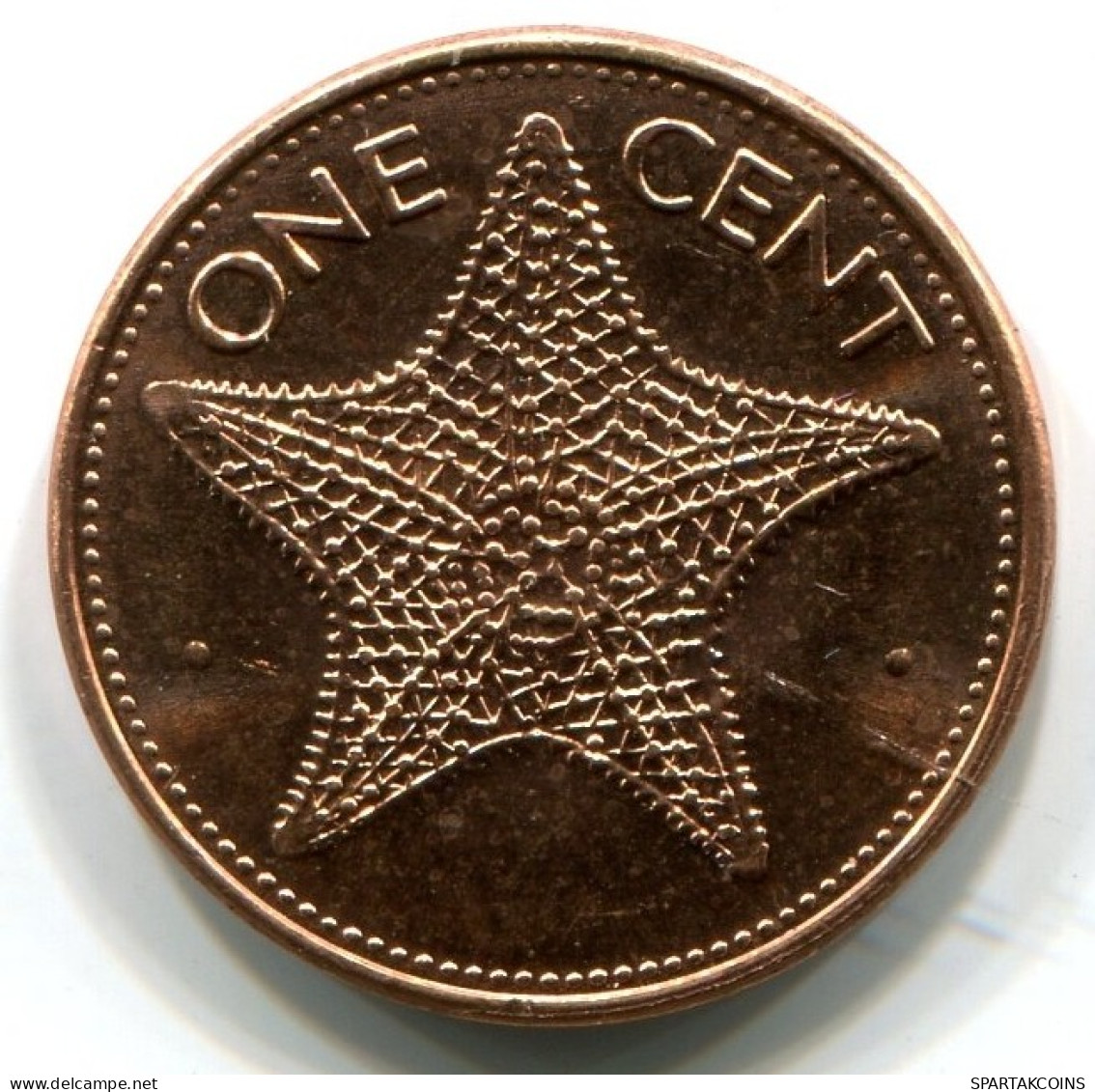 1 CENT 1998 BAHAMAS Coin UNC STARFISH #W11466.U.A - Bahamas