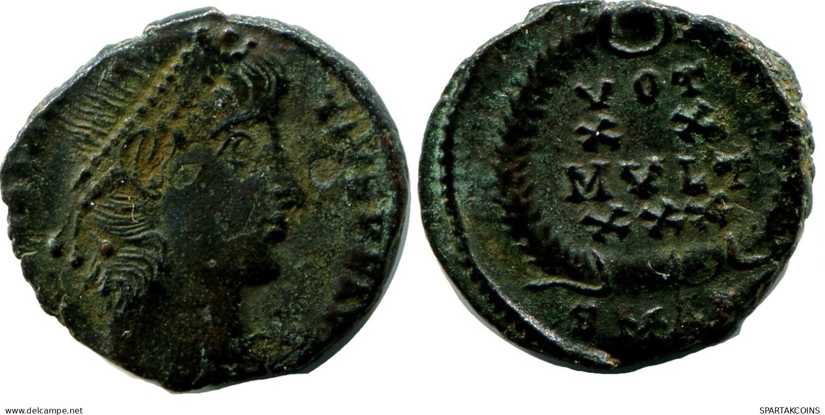 CONSTANTIUS II MINTED IN ANTIOCH FOUND IN IHNASYAH HOARD EGYPT #ANC11255.14.F.A - El Impero Christiano (307 / 363)