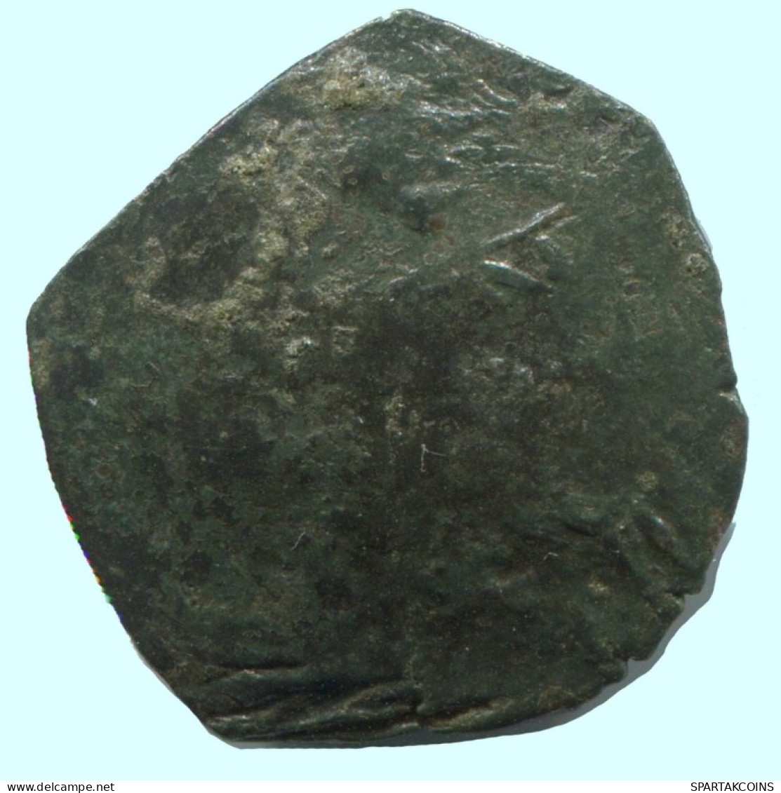 Authentic Original Ancient BYZANTINE EMPIRE Trachy Coin 1.8g/20mm #AG629.4.U.A - Byzantinische Münzen