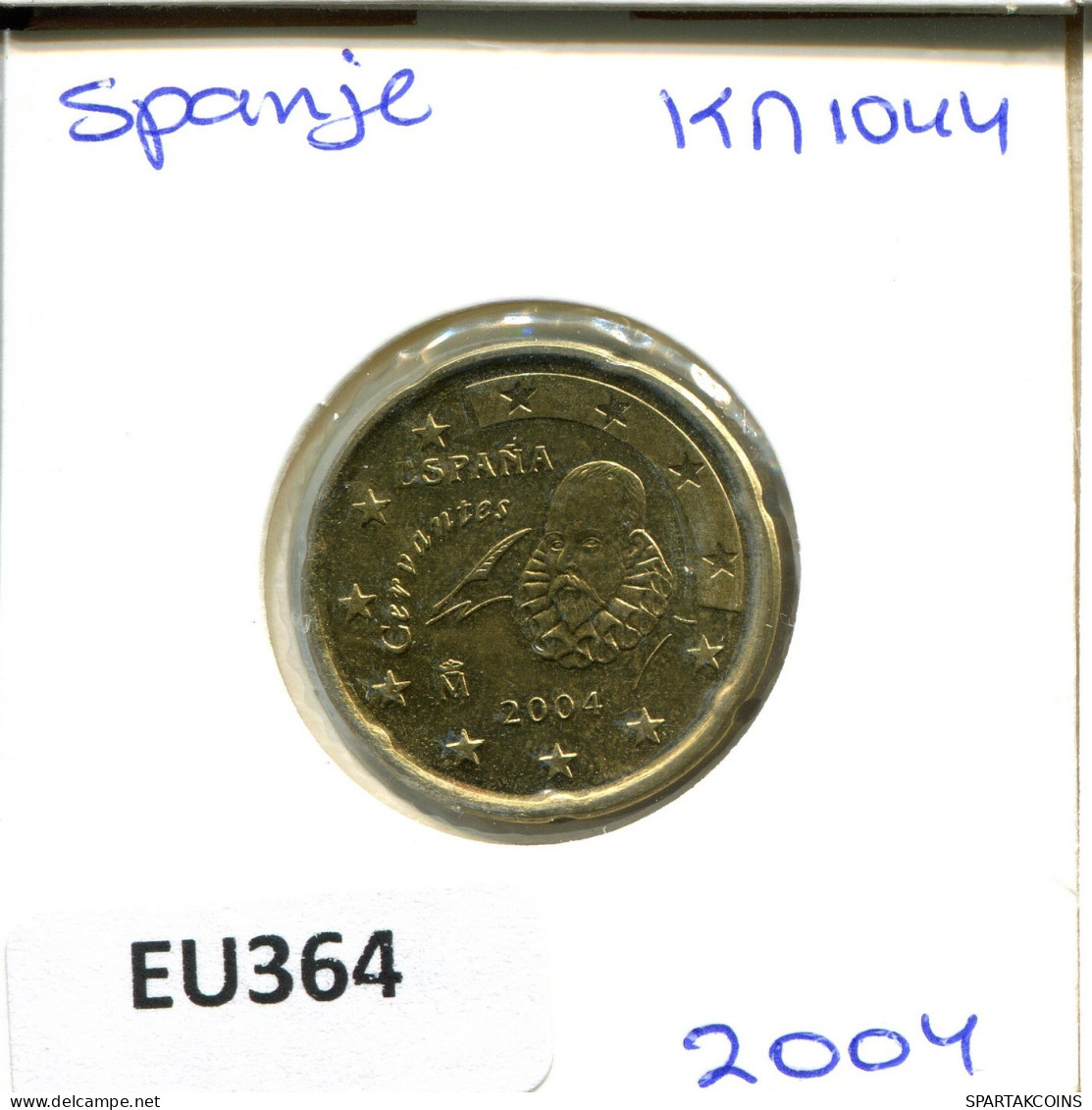 20 EURO CENTS 2004 ESPAGNE SPAIN Pièce #EU364.F.A - Spanje