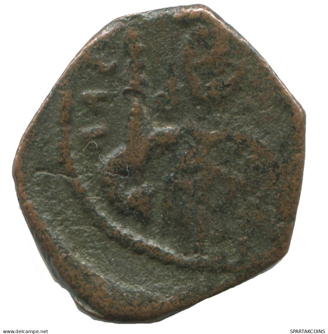 CRUSADER CROSS Authentic Original MEDIEVAL EUROPEAN Coin 1.3g/15mm #AC233.8.E.A - Sonstige – Europa