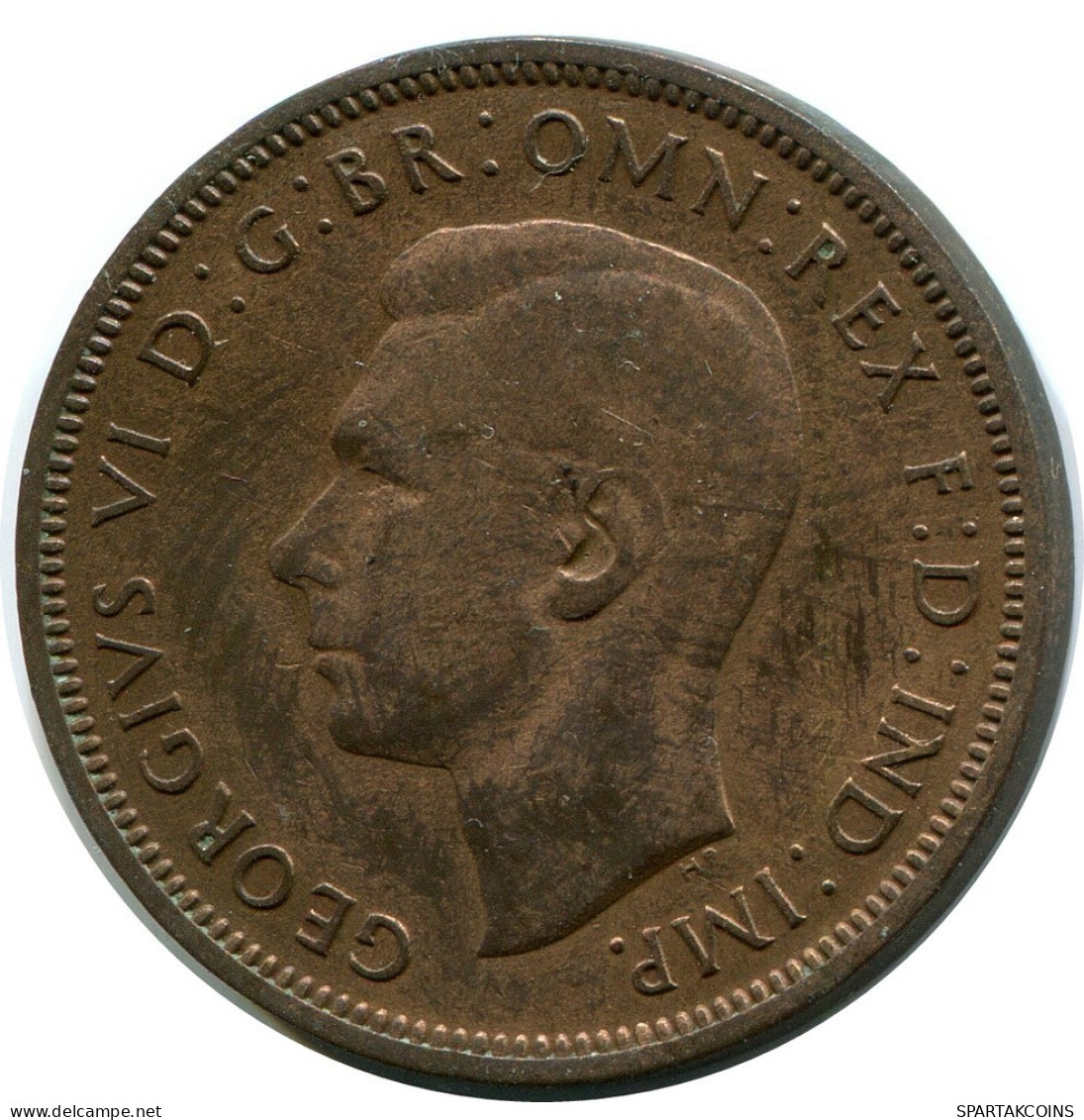 HALF PENNY 1940 UK GRANDE-BRETAGNE GREAT BRITAIN Pièce #AZ667.F.A - C. 1/2 Penny