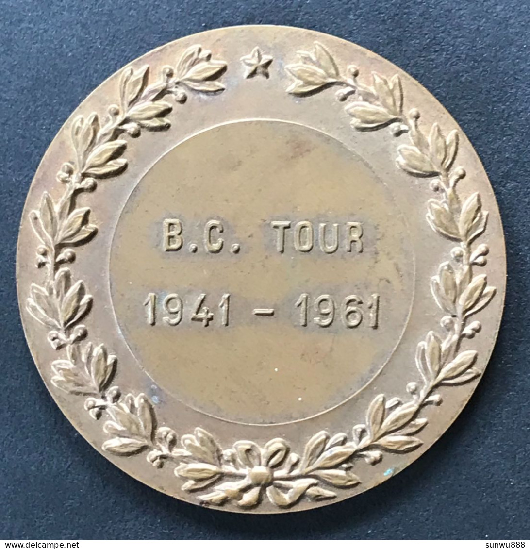 Jolie Médaille Billard J. Witterwulghe B.C Tour 1941 1961 - Autres & Non Classés