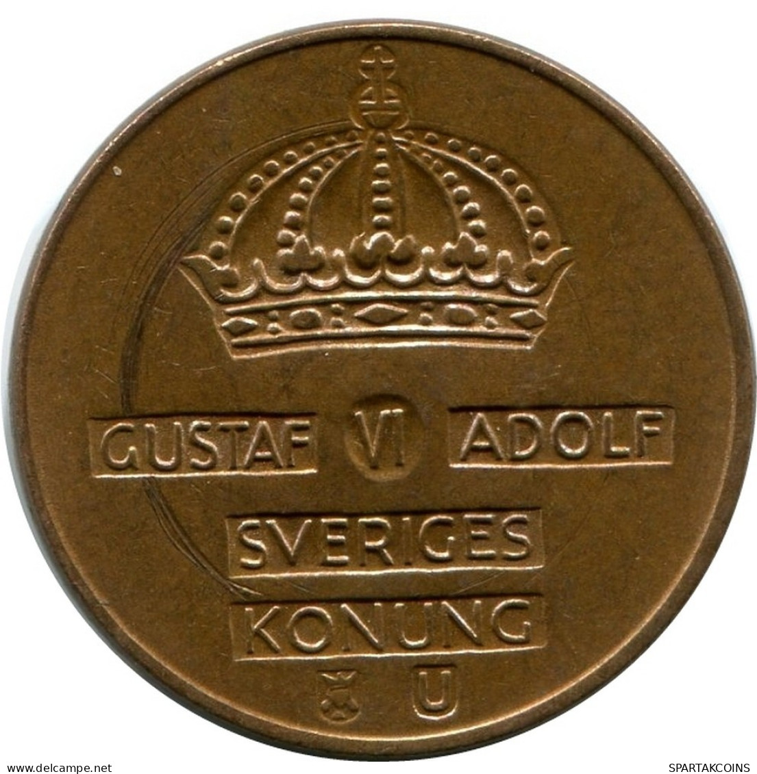 2 ORE 1970 SWEDEN UNC Coin #M10356.U.A - Sweden