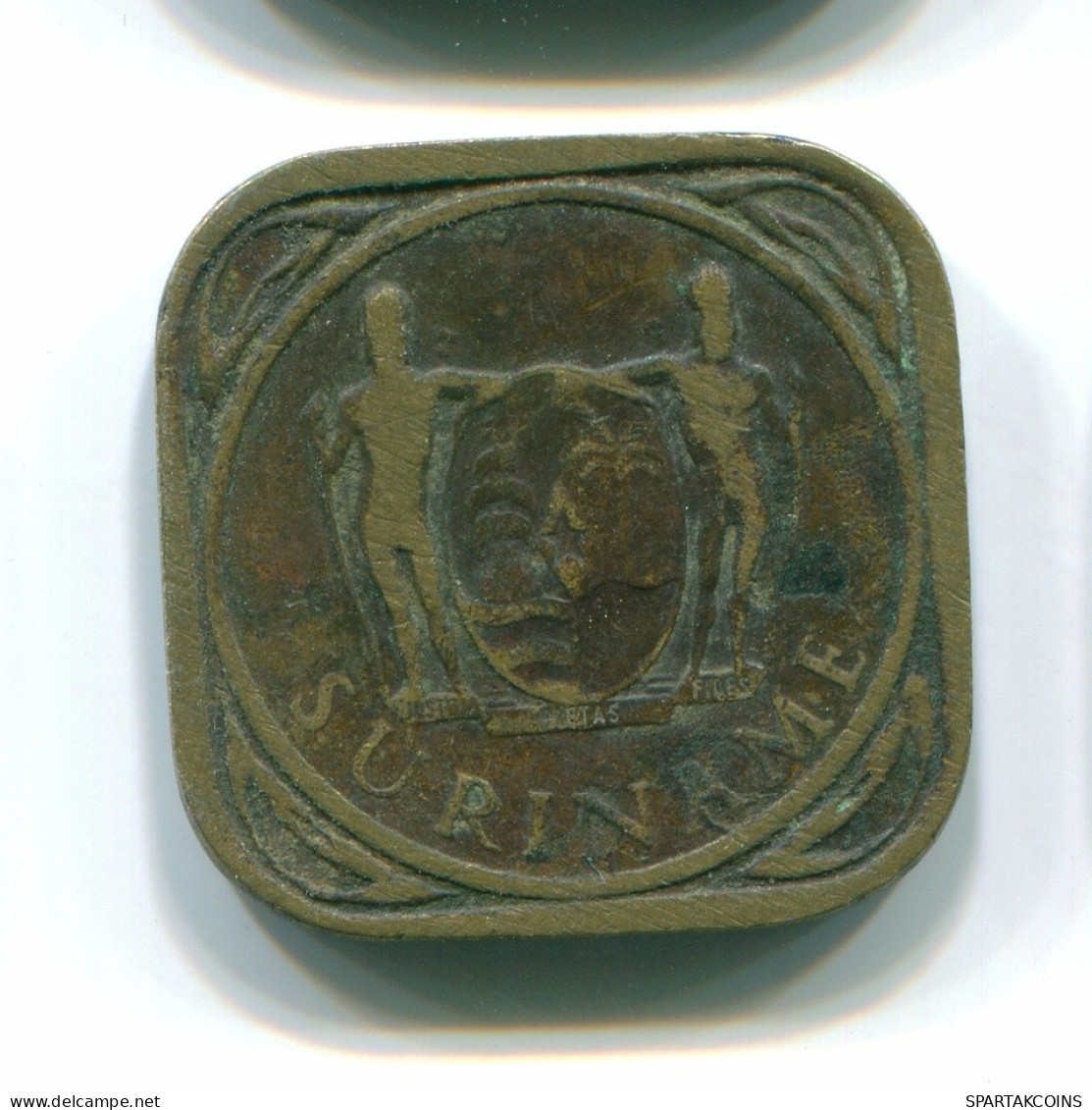 5 CENTS 1962 SURINAME Netherlands Nickel-Brass Colonial Coin #S12664.U.A - Surinam 1975 - ...