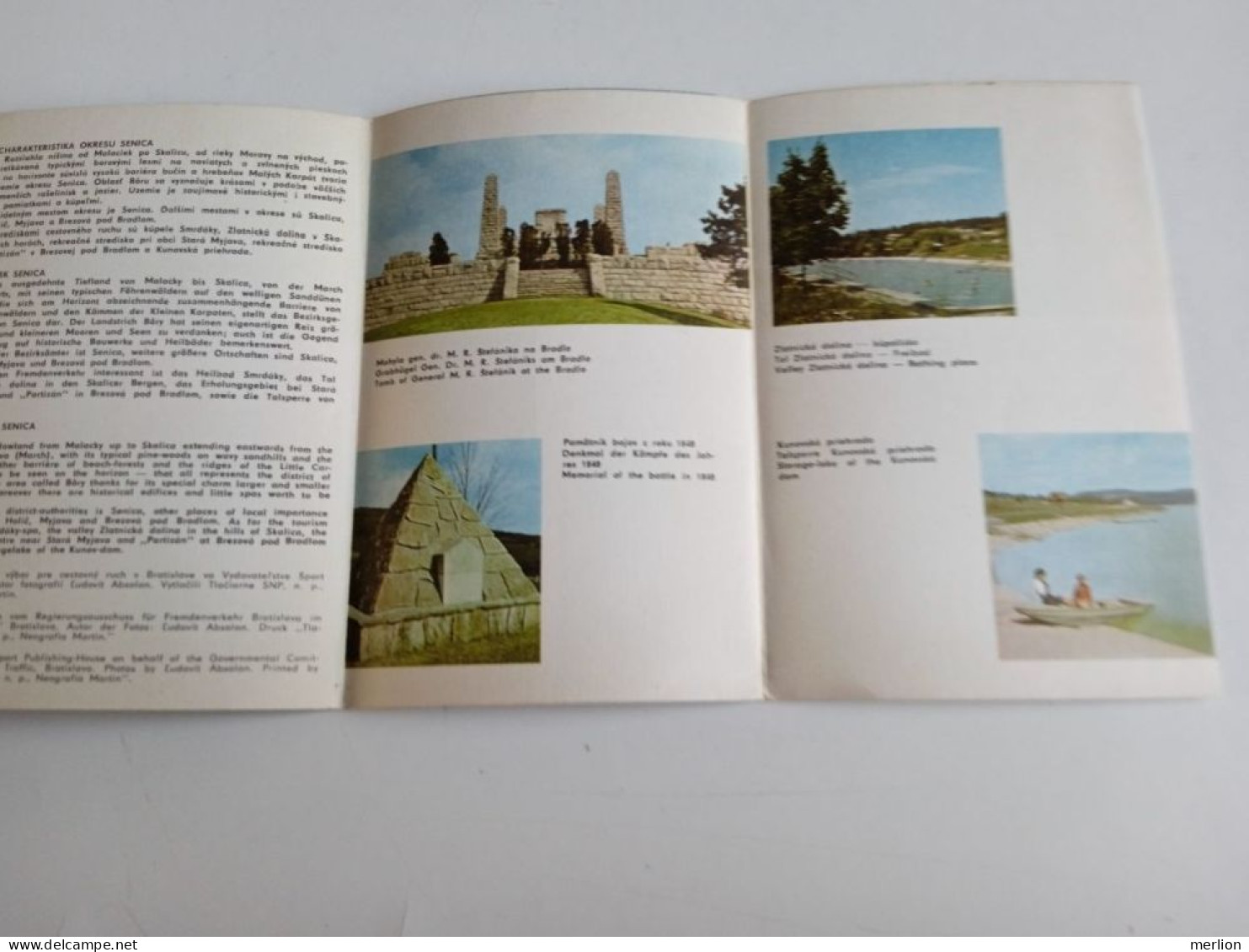 D203050  Czechoslovakia - Tourism Brochure - Slovakia  -SENICA   Ca 1960 - Tourism Brochures