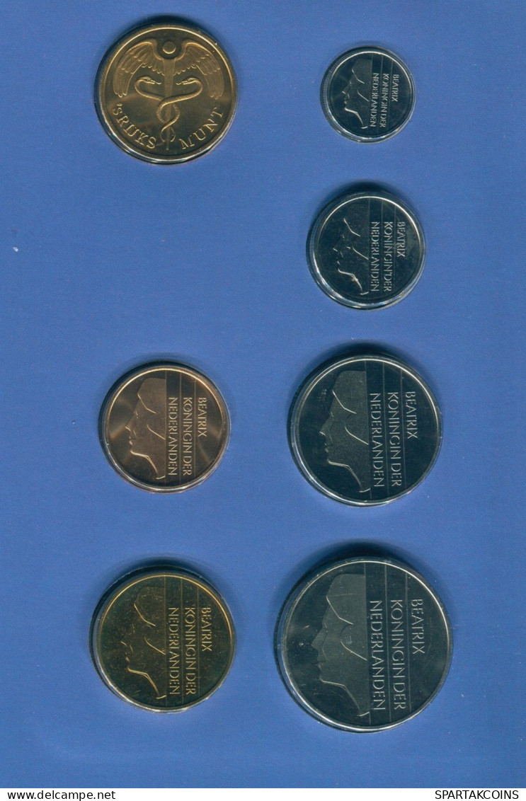 NEERLANDÉS NETHERLANDS 1990 MINT SET 6 Moneda + MEDAL #SET1109.7.E.A - Jahressets & Polierte Platten