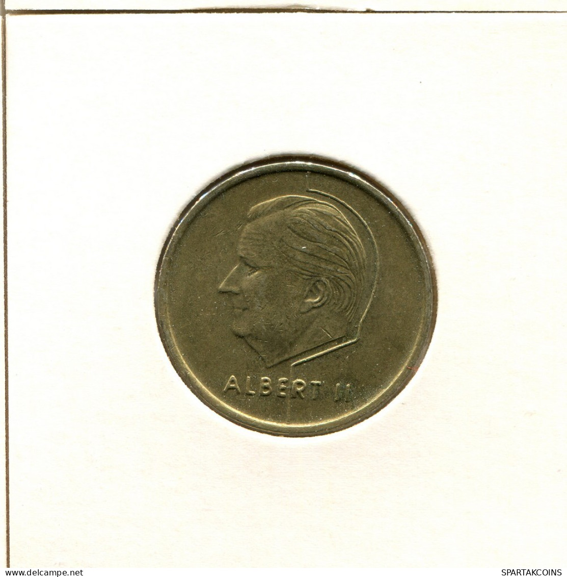 5 FRANCS 1994 DUTCH Text BELGIEN BELGIUM Münze #AU113.D.A - 5 Francs