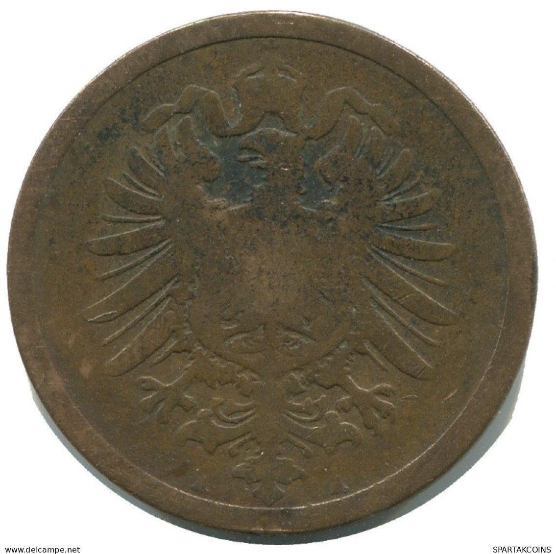 2 PFENNIG 1874 A GERMANY Coin #AD483.9.U.A - 2 Pfennig