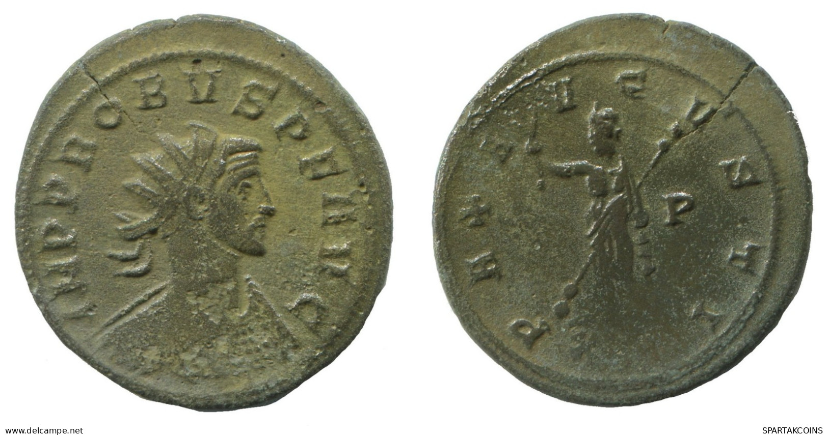 PROBUS ANTONINIANUS Siscia P Pax Avgusti 3.6g/23mm #NNN1673.18.U.A - The Military Crisis (235 AD To 284 AD)