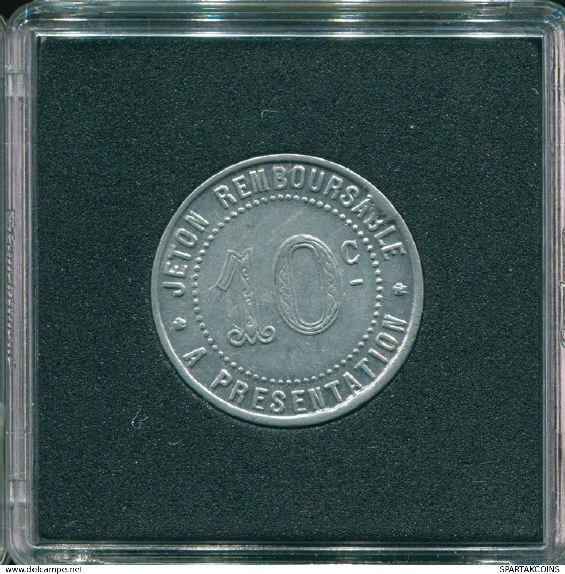 10 CENTIMES 1921 FRANKREICH FRANCE Französisch Münze JETON XF #FR1152.8.D.A - 10 Centimes