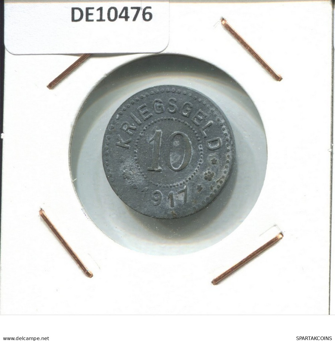 PALATINATE 10 PFENNIG 1917 Notgeld German States #DE10476.6.U.A - 10 Pfennig