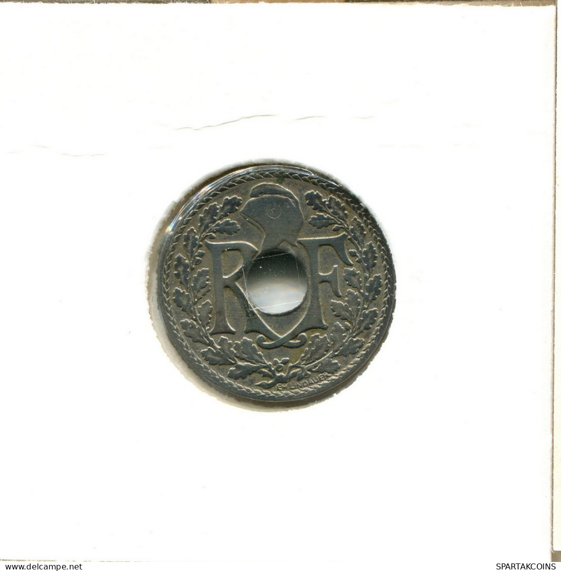 5 CENTIMES 1919 FRANCIA FRANCE Moneda #BB438.E.A - 5 Centimes