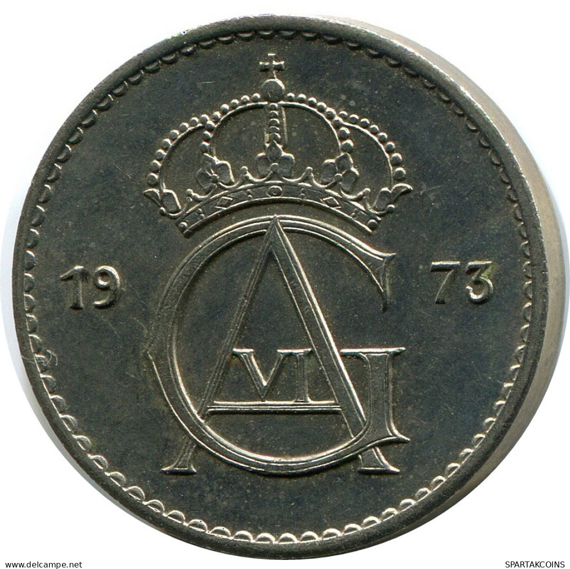50 ORE 1973 SWEDEN Coin #AZ368.U.A - Suède