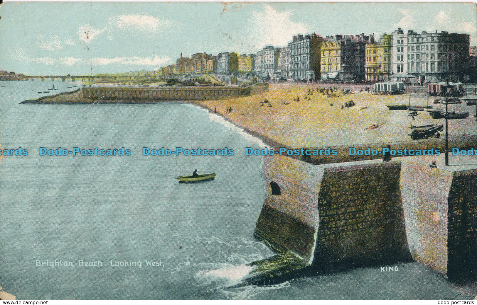 R002558 Brighton Beach Looking West. 1907 - Monde