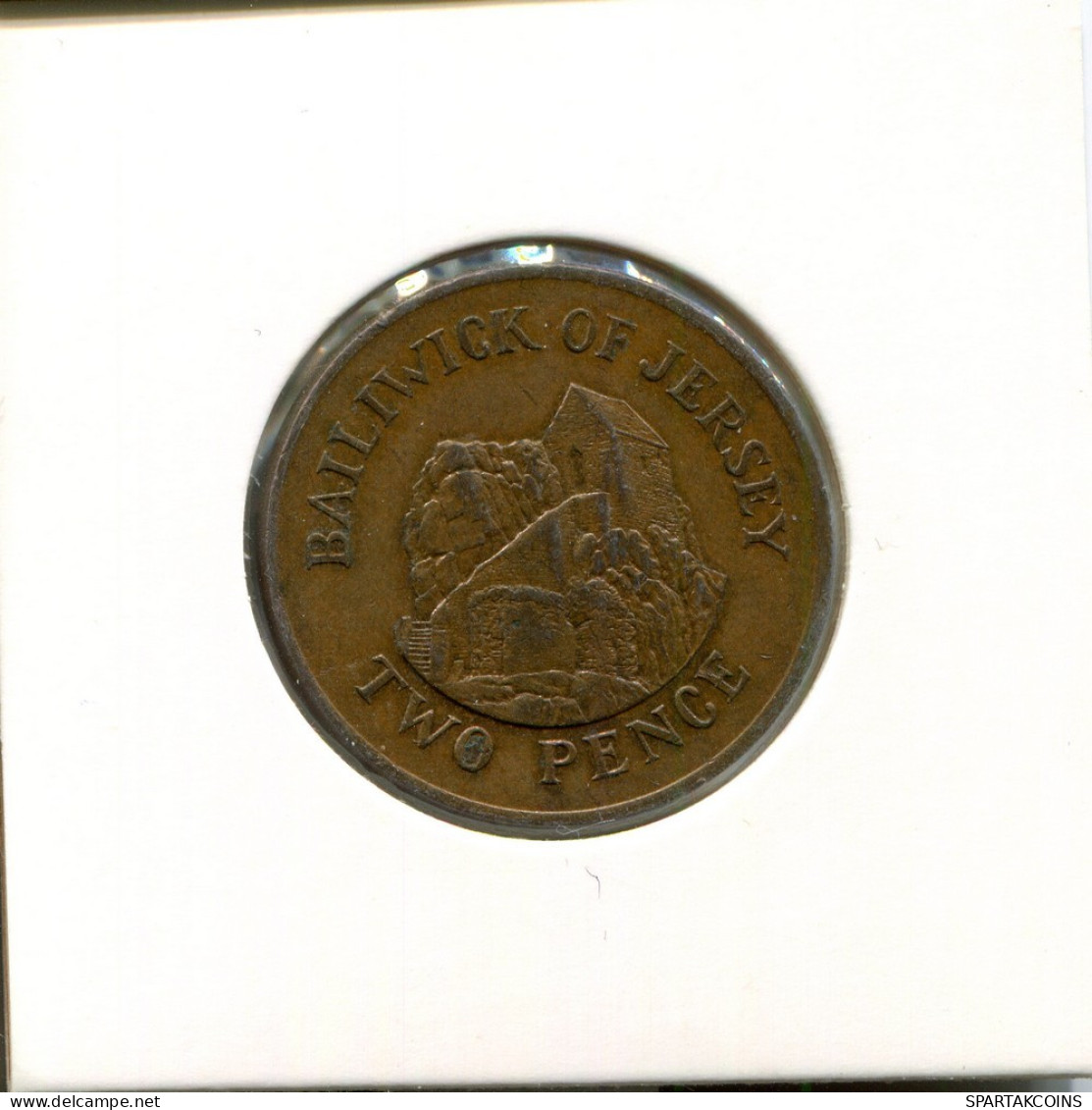 2 PENCE 1987 JERSEY Münze #AR641.D.A - Jersey