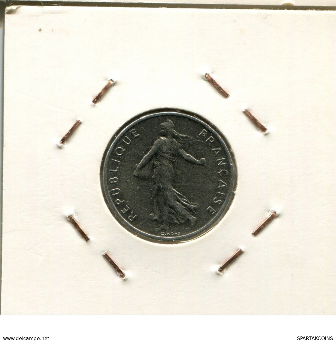 1/2 FRANC 1976 FRANCE Coin French Coin #AM922.U.A - 1/2 Franc
