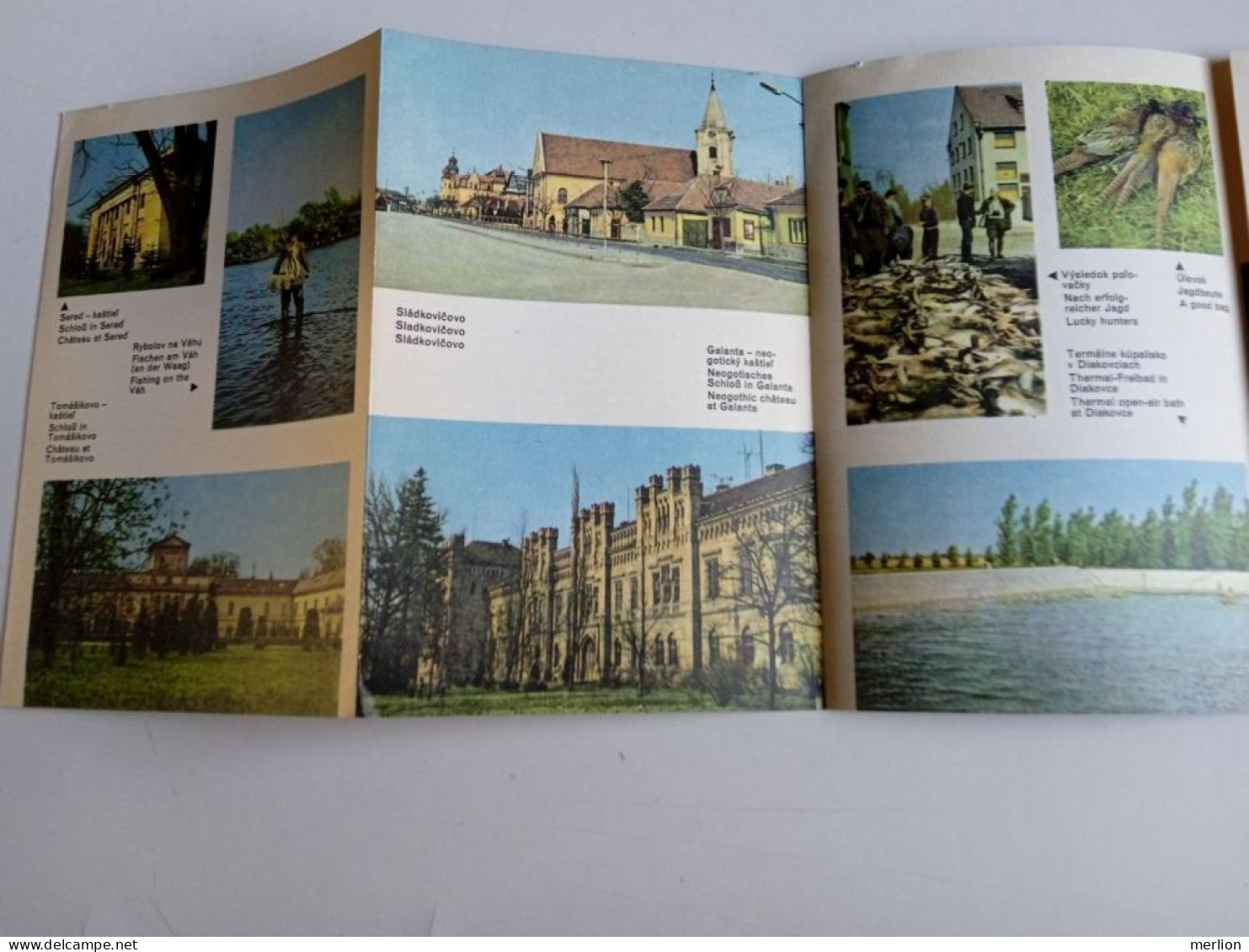 D203052    Czechoslovakia - Tourism Brochure - Slovakia  - GALANTA     Ca 1960 - Toeristische Brochures