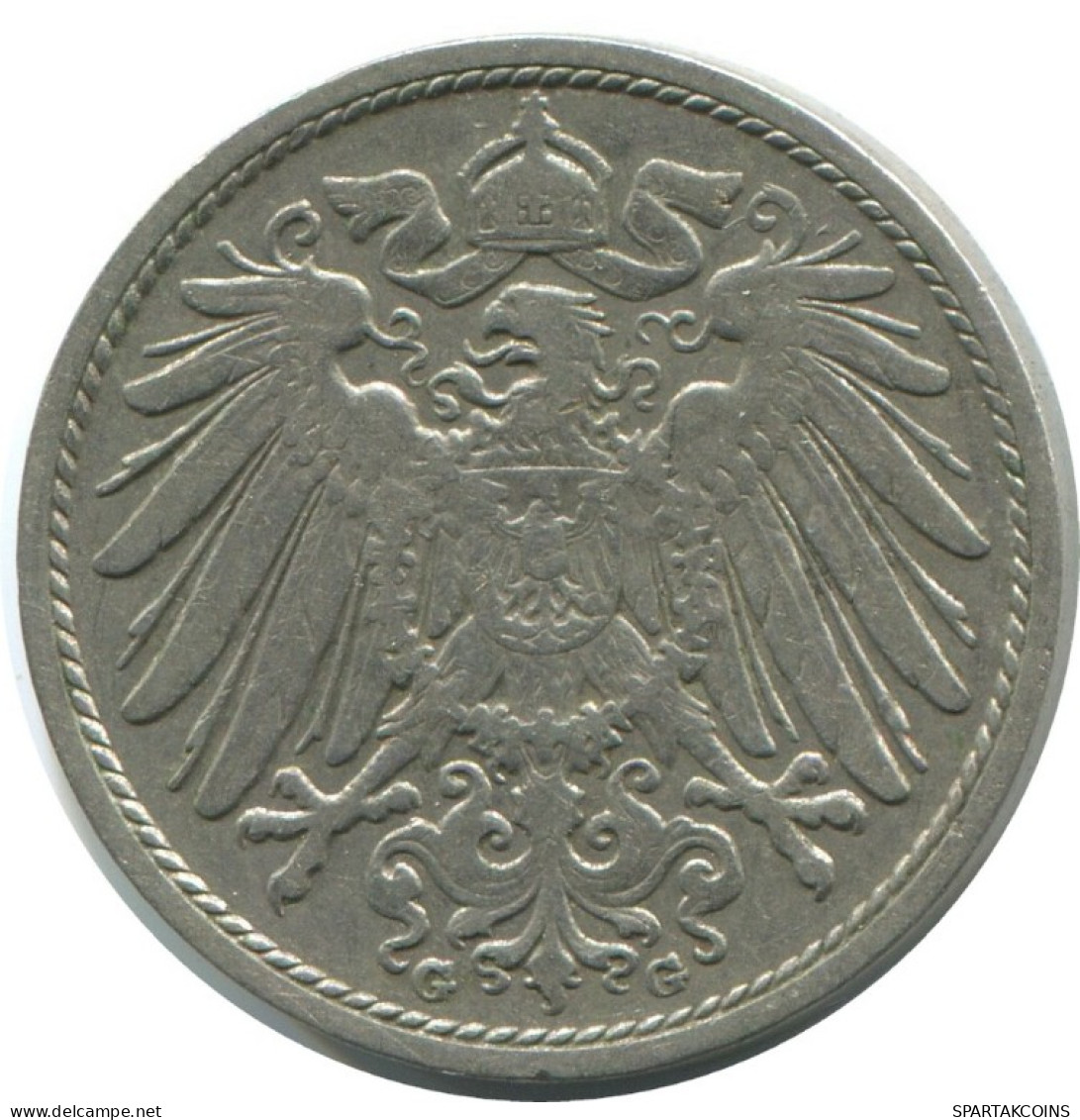 10 PFENNIG 1907 G ALEMANIA Moneda GERMANY #AE517.E.A - 10 Pfennig