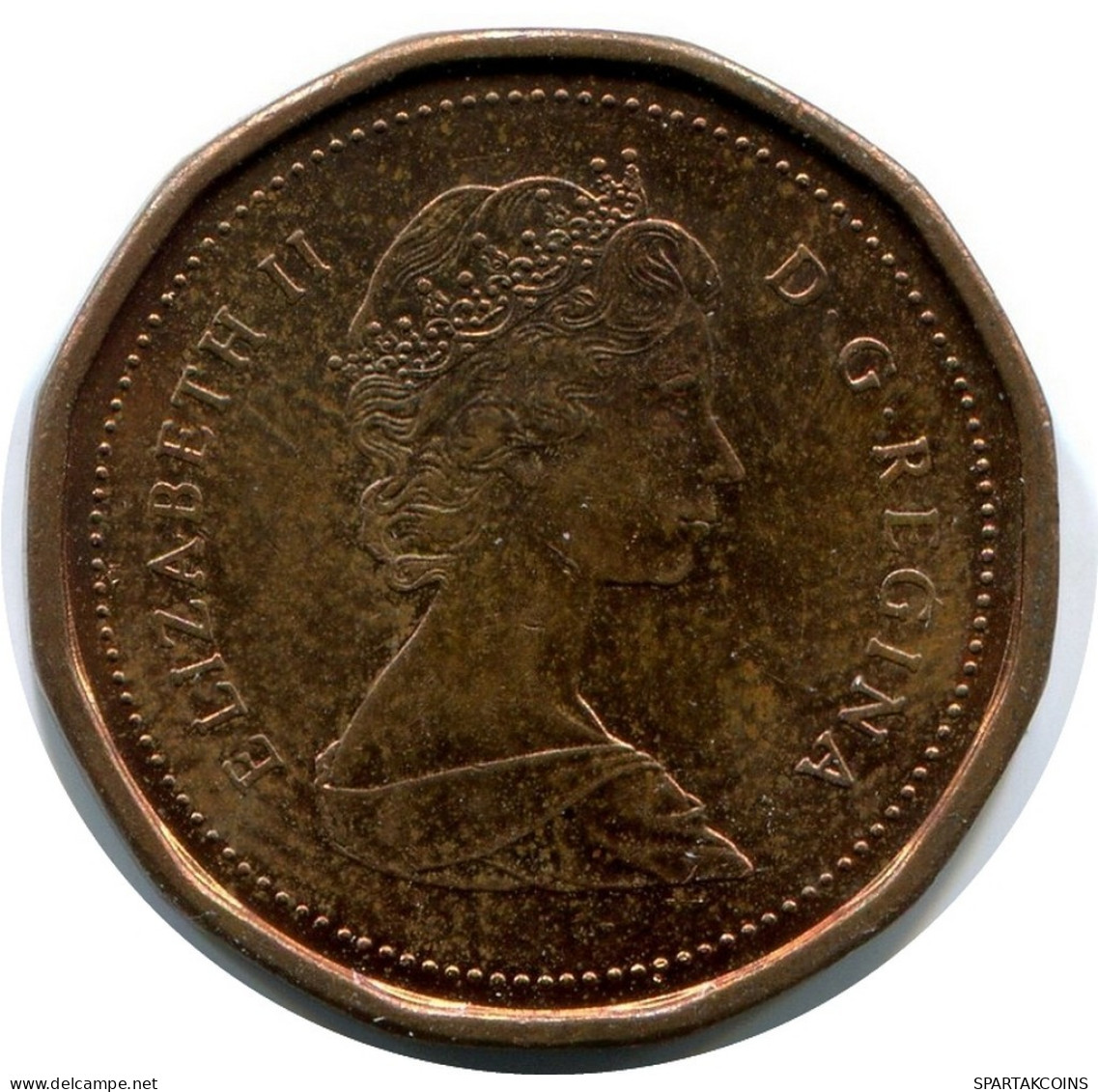 1 CENT 1986 CANADA Moneda #AX383.E.A - Canada