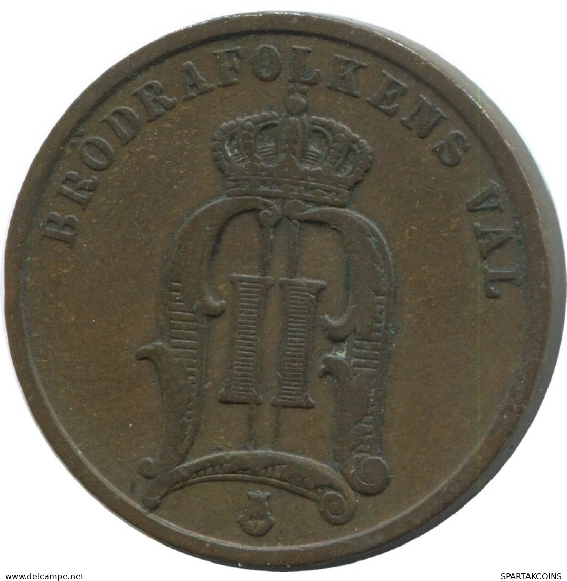 2 ORE 1898 SWEDEN Coin #AD005.2.U.A - Sweden