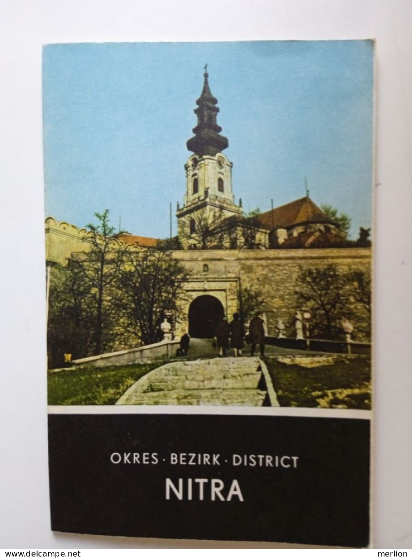 D203053    Czechoslovakia - Tourism Brochure - Slovakia  - NITRA     Ca 1960 - Tourism Brochures
