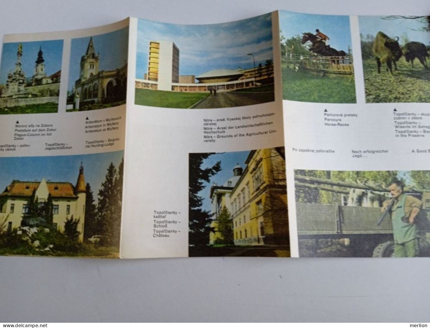 D203053    Czechoslovakia - Tourism Brochure - Slovakia  - NITRA     Ca 1960 - Tourism Brochures