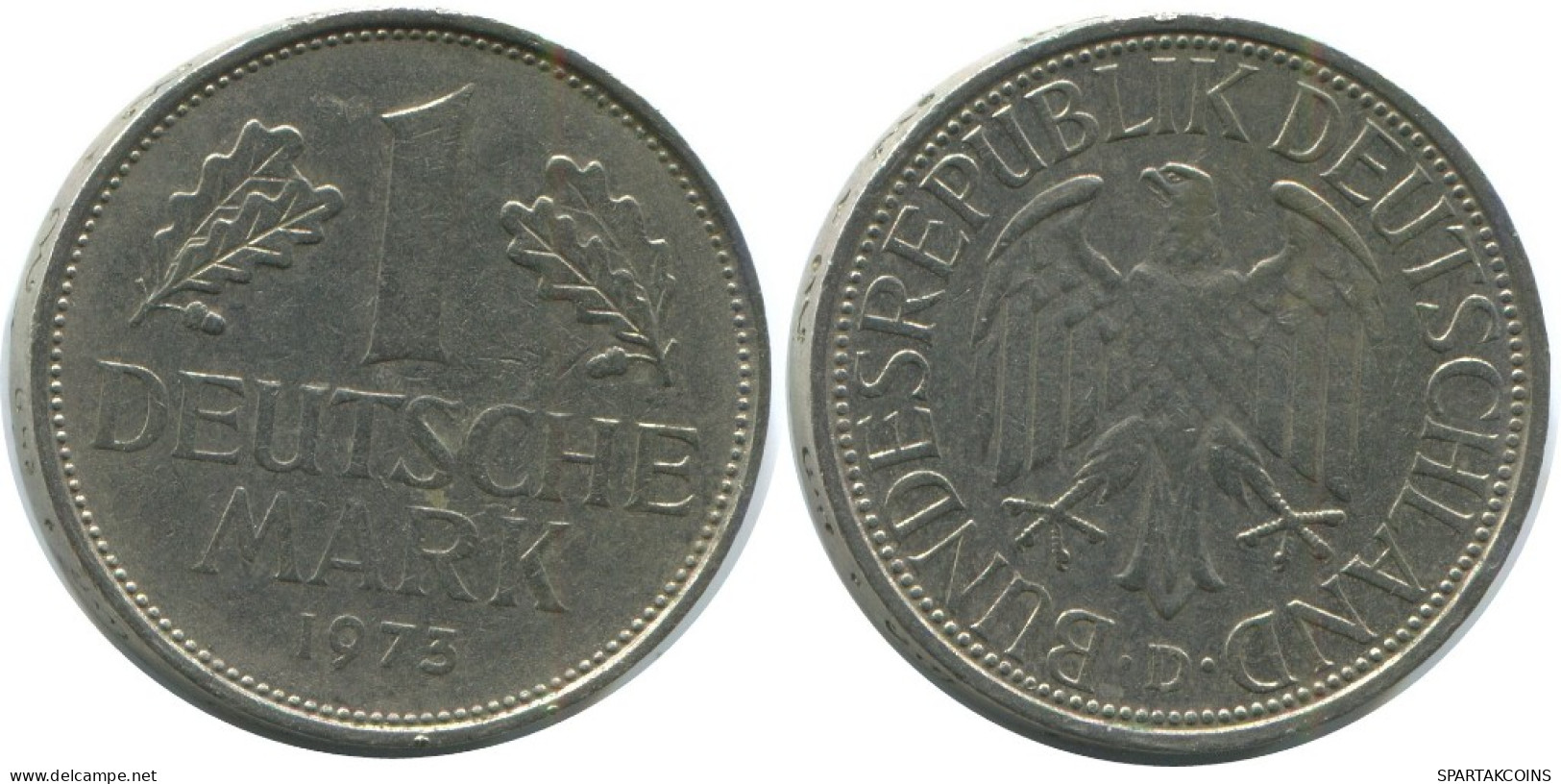1 DM 1973 D BRD DEUTSCHLAND Münze GERMANY #AG305.3.D.A - 1 Mark