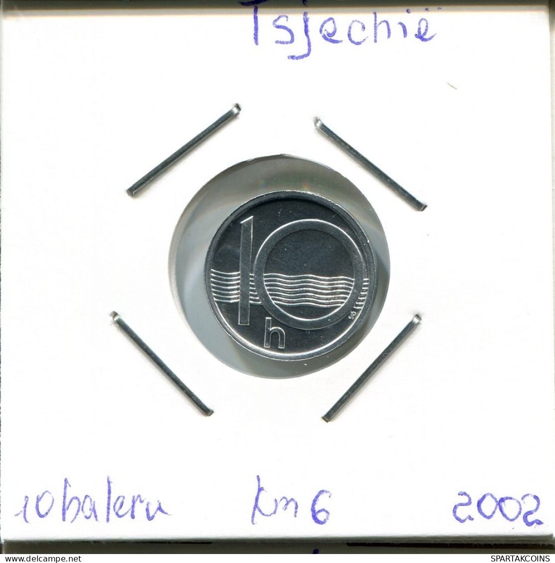 10 HELLER 2002 CZECH REPUBLIC Coin #AP714.2.U.A - Tchéquie