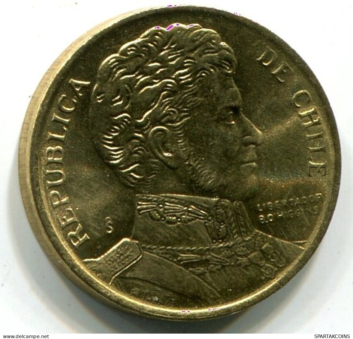 1 PESO 1990 CHILE UNC Moneda #W10969.E.A - Chili