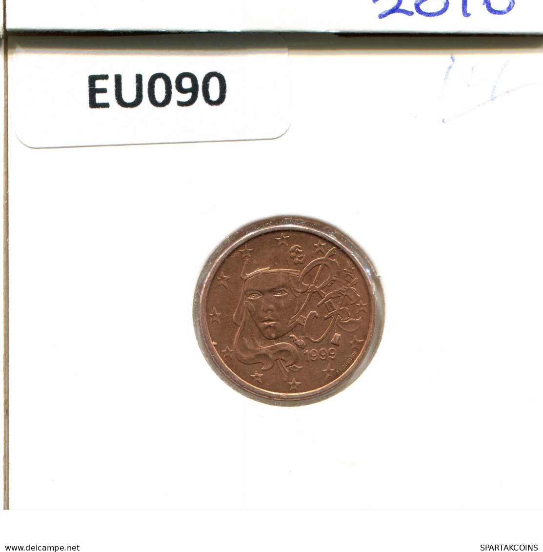 1 EURO CENT 1999 FRANCE Pièce #EU090.F.A - Frankrijk