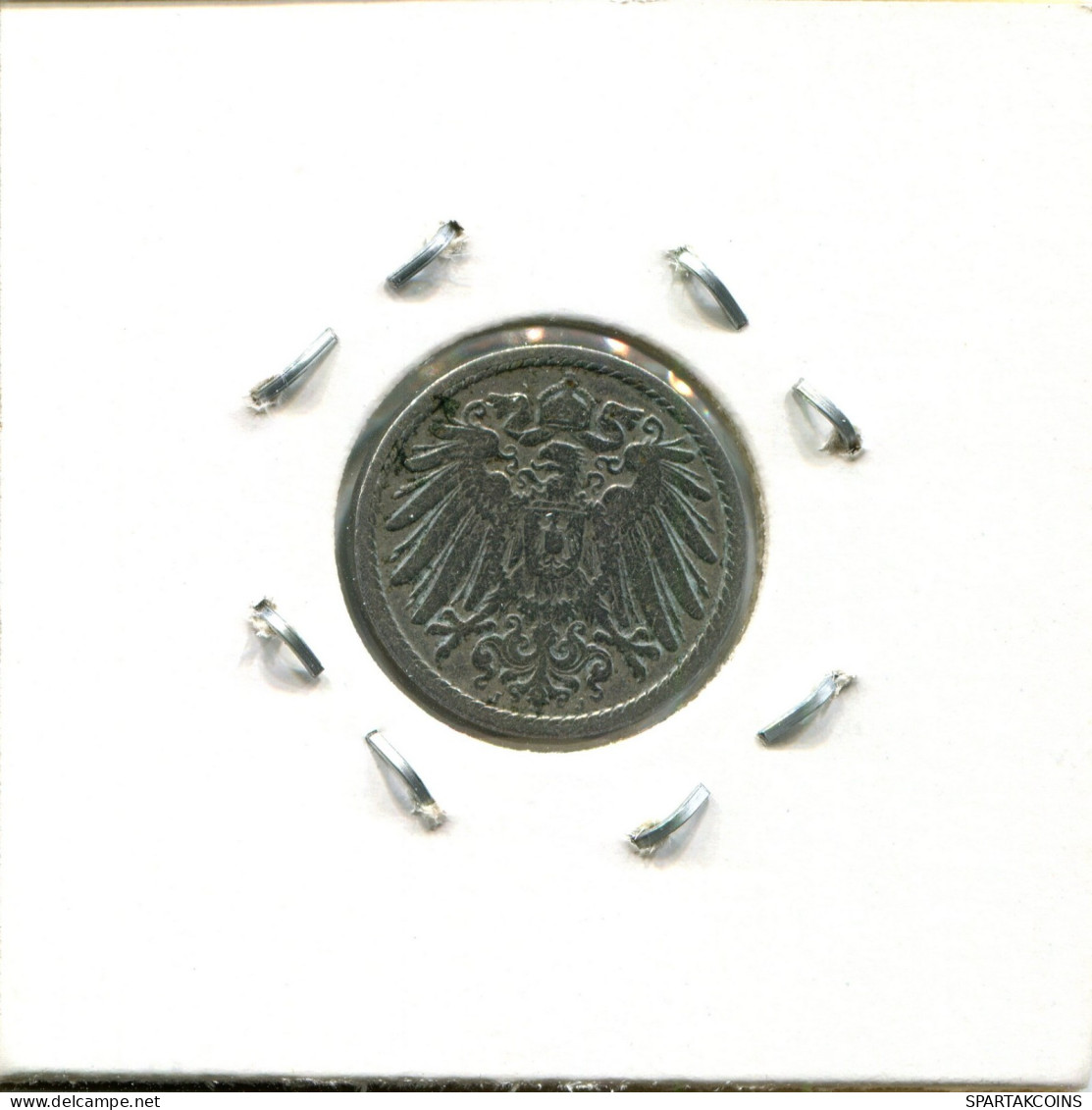 5 PFENNIG 1896 J ALLEMAGNE Pièce GERMANY #DA591.2.F.A - 5 Pfennig