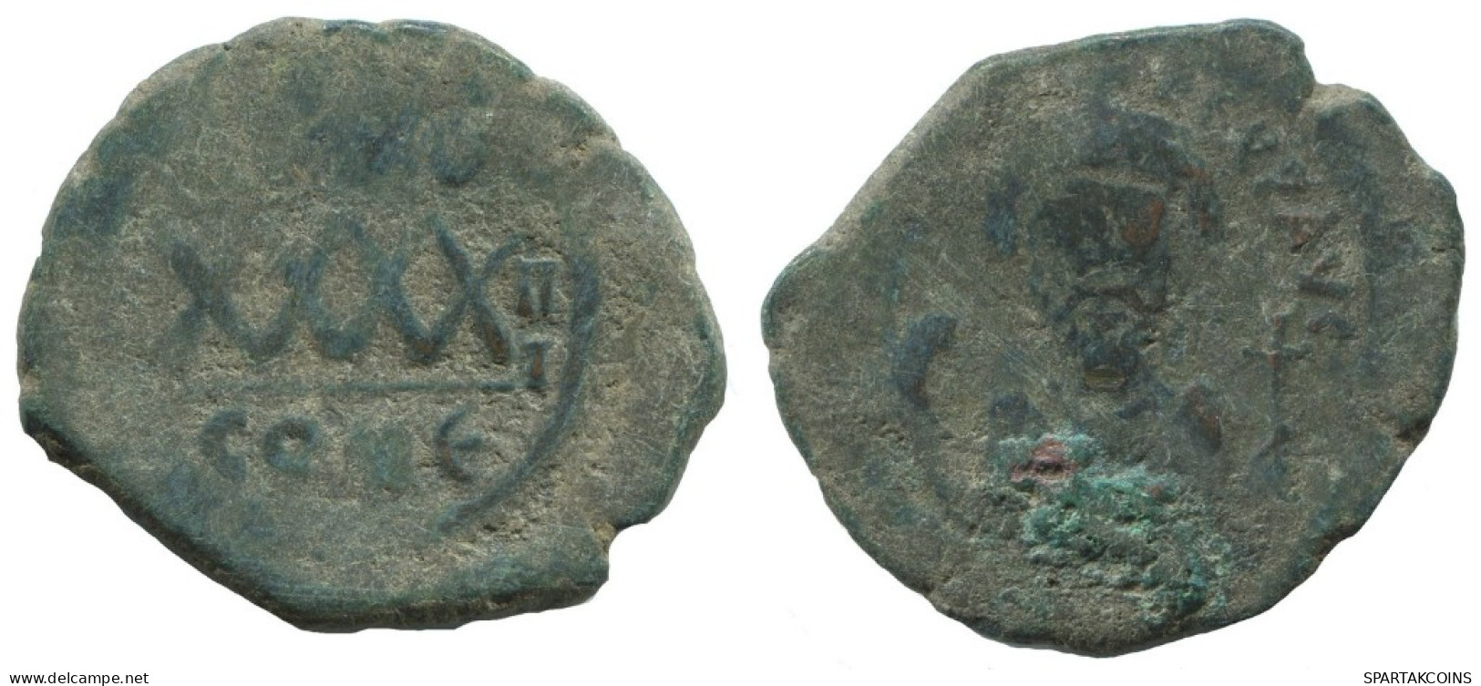 PHOCAS 3/4 FOLLIS Authentic Ancient BYZANTINE Coin 11.3g/33mm #AA500.19.U.A - Byzantines