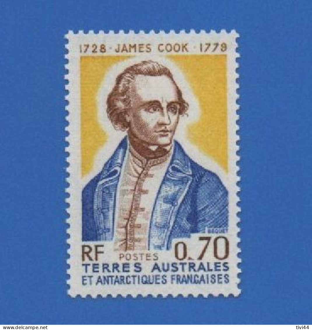 TAAF 63 NEUF ** JAMES COOK - Unused Stamps